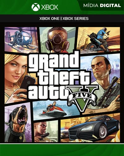 GTA V Xbox One Mídia Digital