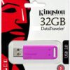 Pendrive Kingston 64gb 2.0 Roxo