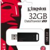 Pendrive Kingston 32gb 2.0 Com 2 Unidades Original