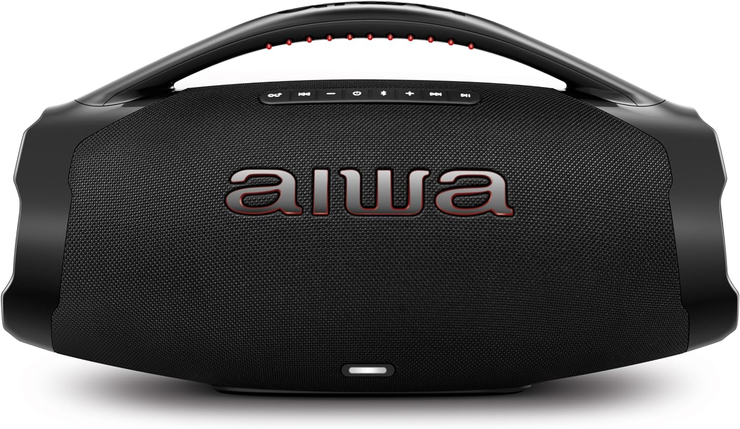 Boombox Aiwa Ligths Plus Preta 200w Bluetooth Portátil