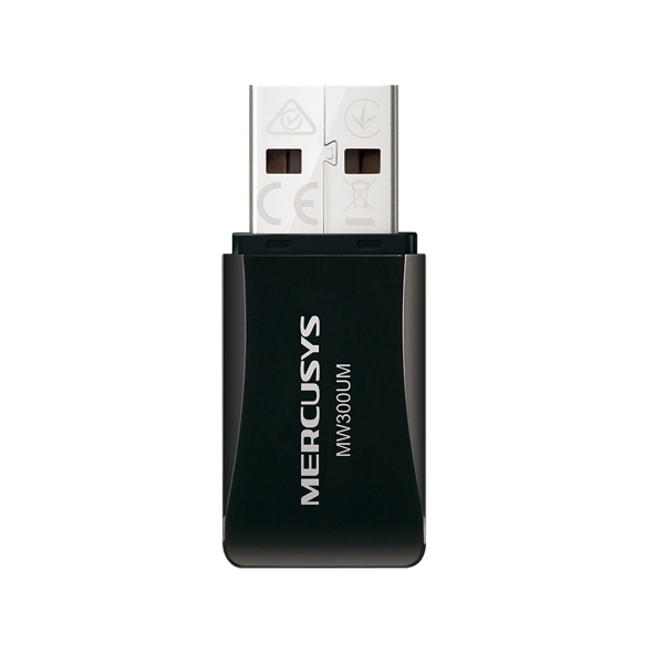 Mercusys Mini Adaptador USB N300 Wireless MW300UM