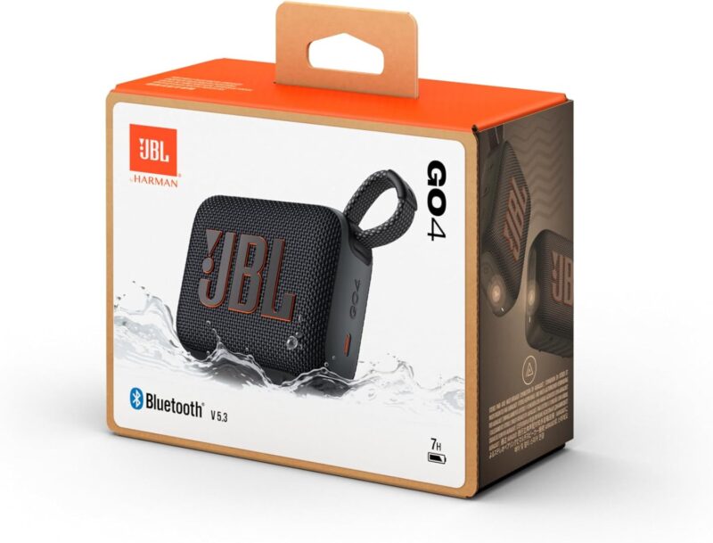 Caixa De Som Jbl Go 4 Portátil Bluetooth Preta