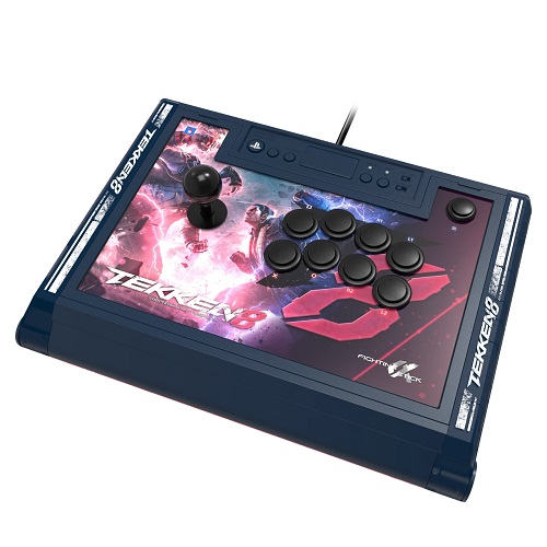 Hori Controle Arcade Fighting Stick Alpha Tekken 8 Edition para Ps4 Ps5 E Pc