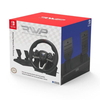Hori Volante de Corrida Pro Deluxe para Nintendo Switch e PC