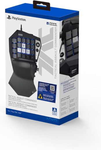 HORI TAC Tactical Assault Commander Mechanical Keypad PS5 PS4 e PC