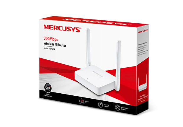 Mercusys Roteador Wireless N MW301R 300mbps