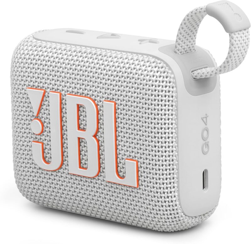 Caixa De Som Jbl Go 4 Portátil Bluetooth Branca