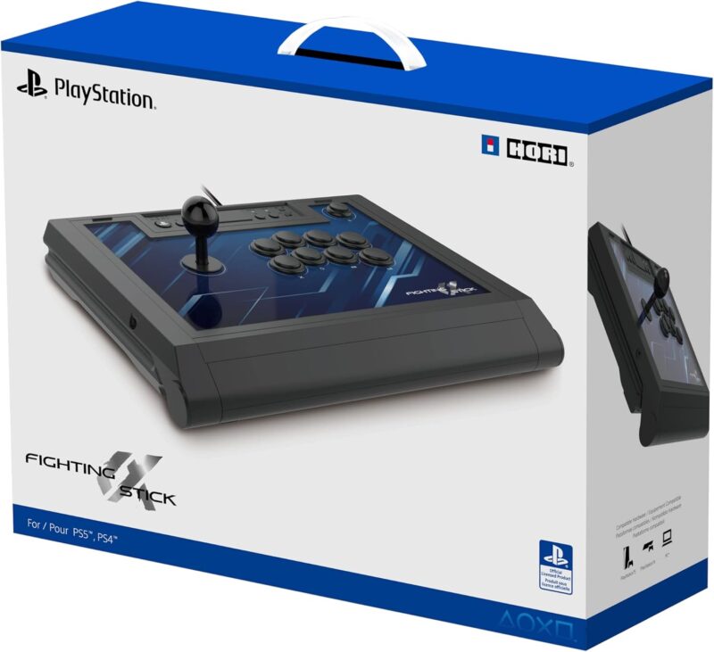 Controle Arcade Hori Fighting Stick Alpha Para Ps4 Ps5 E Pc