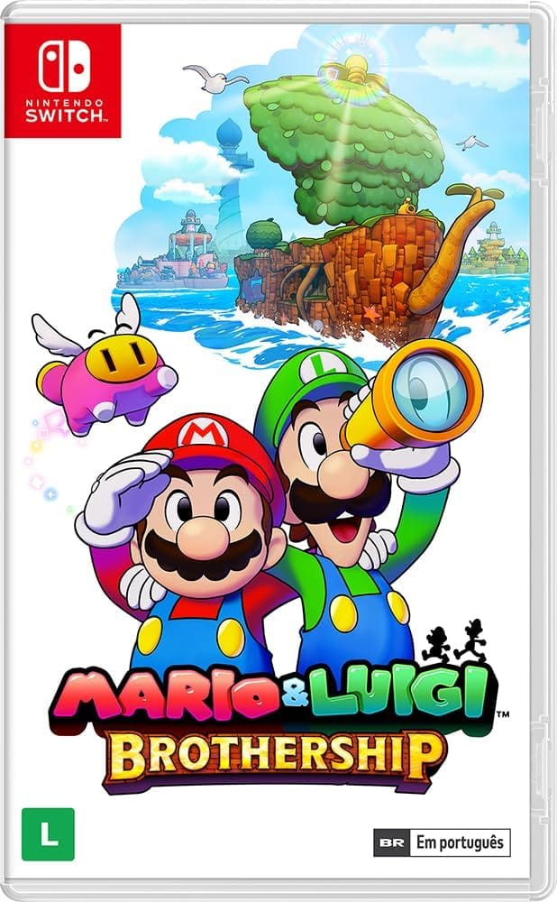 Mario & Luigi Brothership Nintendo Switch Midia Fisica
