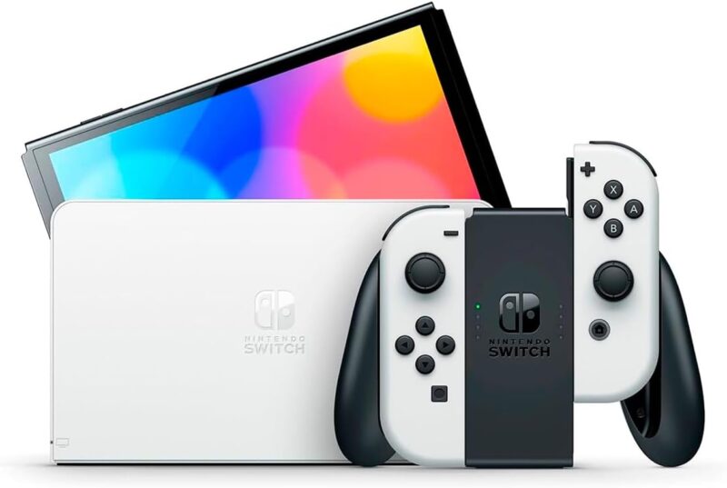 Console Nintendo Switch Oled Bundle Mario kart 8 Deluxe 8 com Assinatura Online de 3 Meses