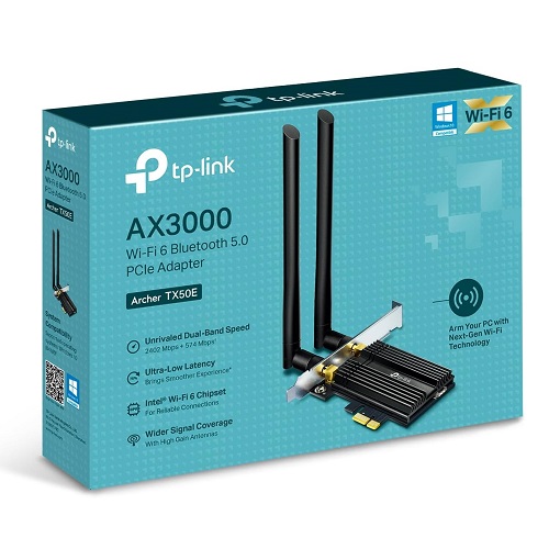 TP-LINK Adaptador PCIE AX3000 Archer TX50E