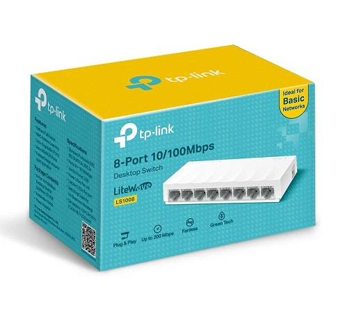 TP-Link Swicth de Mesa 8 Portas 10/100Mbps LS1008