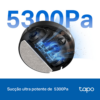 TP-LINK Robo Aspirador de Pó e MOP Tapo TV30 Max Preto