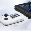 Controle para Jogo de Luta Mini Hori para Ps5 Ps4 e Pc Branco
