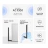 Mercusys Adaptador Usb MA30H Dual Band AC1300 Com Antena