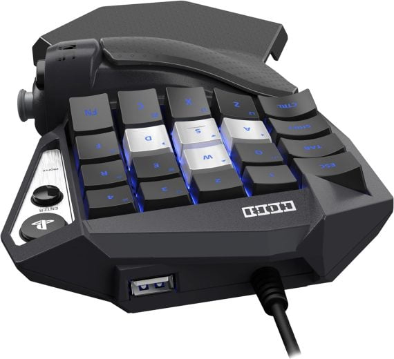 HORI TAC Tactical Assault Commander Mechanical Keypad PS5 PS4 e PC