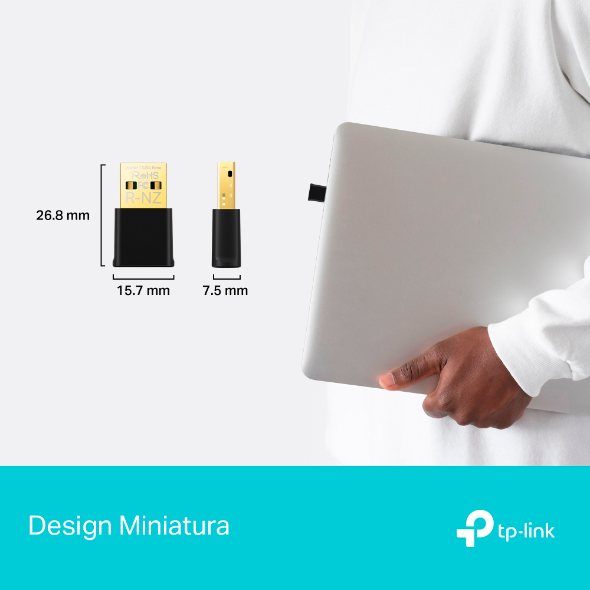TP-LINK ADAPTADOR NANO USB WI-FI 6 WIRELESS ARCHER TX20U NANO