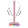 RAZER Base Station Chroma RGB USB Hub Headset Rosa