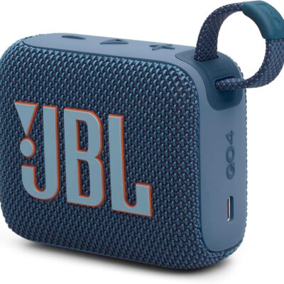 Caixa De Som Jbl Go 4 Portátil Bluetooth Azul