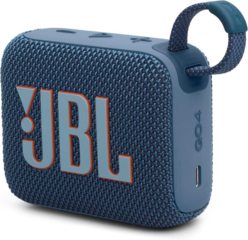 Caixa De Som Jbl Go 4 Portátil Bluetooth Azul