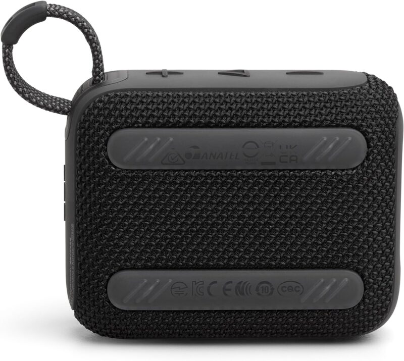 Caixa De Som Jbl Go 4 Portátil Bluetooth Preta