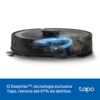 TP-LINK Robo Aspirador de Pó e MOP Tapo TV30 Max Preto