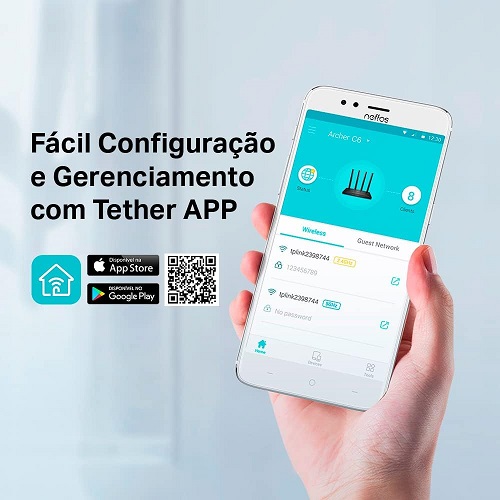 TP-LINK Repetidor de Sinal Wi-Fi Mesh RE305 AC1200