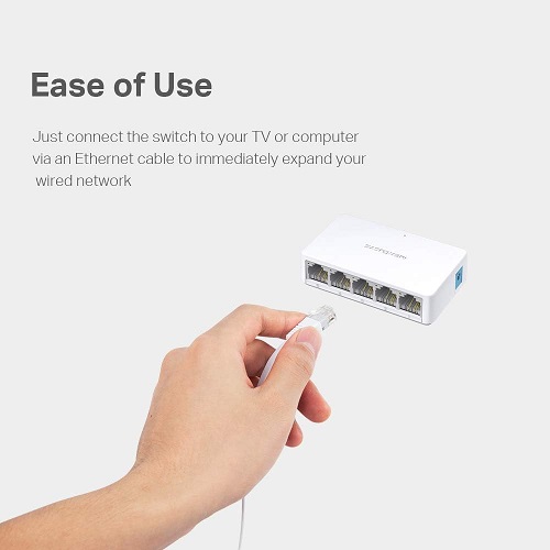 Mercusys Switch De Mesa 5 Portas 10/100Mbps Ms105