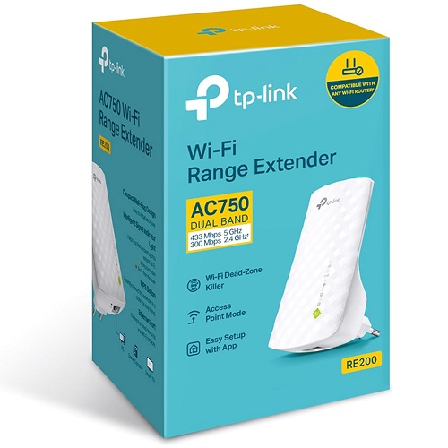 TP-LINK Repetidor de Sinal Wi-Fi Mesh RE200