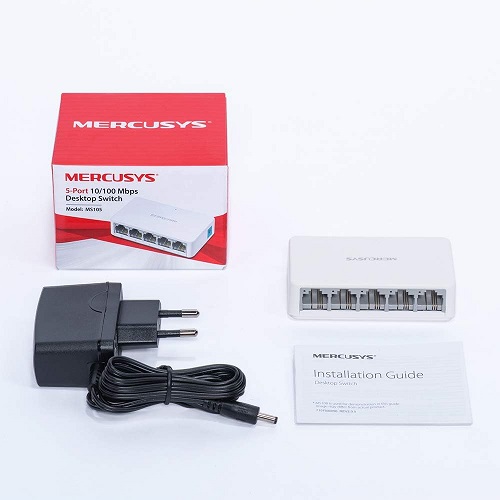 Mercusys Switch De Mesa 5 Portas 10/100Mbps Ms105