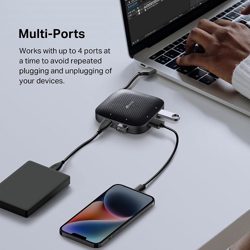 TP-LINK Hub USB 3.0 de 4 Portas UH400