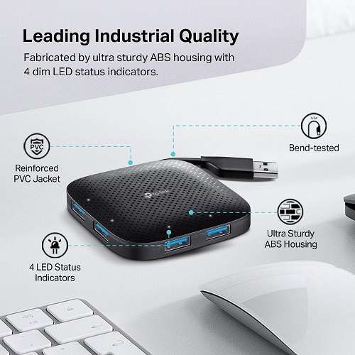 TP-LINK Hub USB 3.0 de 4 Portas UH400