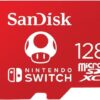 Cartão De Memória Sandisk 128gb Nintendo Switch