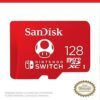 Cartão De Memória Sandisk 128gb Nintendo Switch