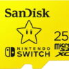 Cartão De Memória Sandisk 256gb Nintendo Switch