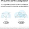 Google Wi-Fi Roteador Mesh AC1200 3 Unidades