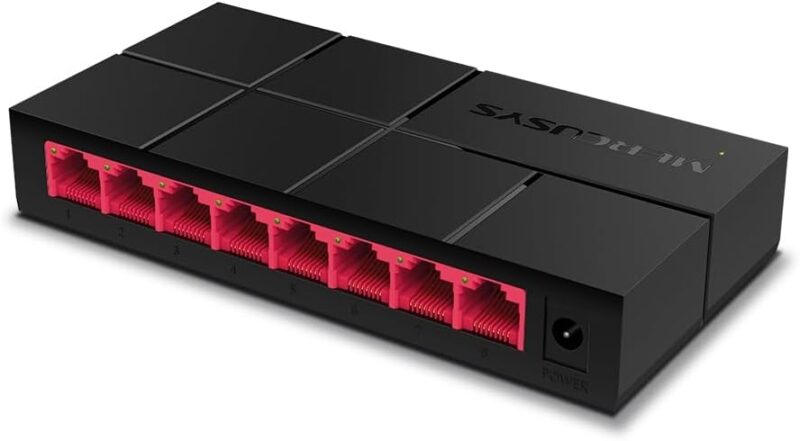 Tp-Link Mercusys Switch de Mesa 8-Portas 10/100 MS108G