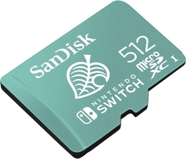 Cartão De Memória Sandisk 512gb Nintendo Switch