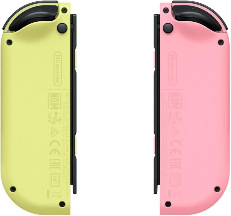 Controle Nintendo Switch, Joy-Con Rosa e Amarelo