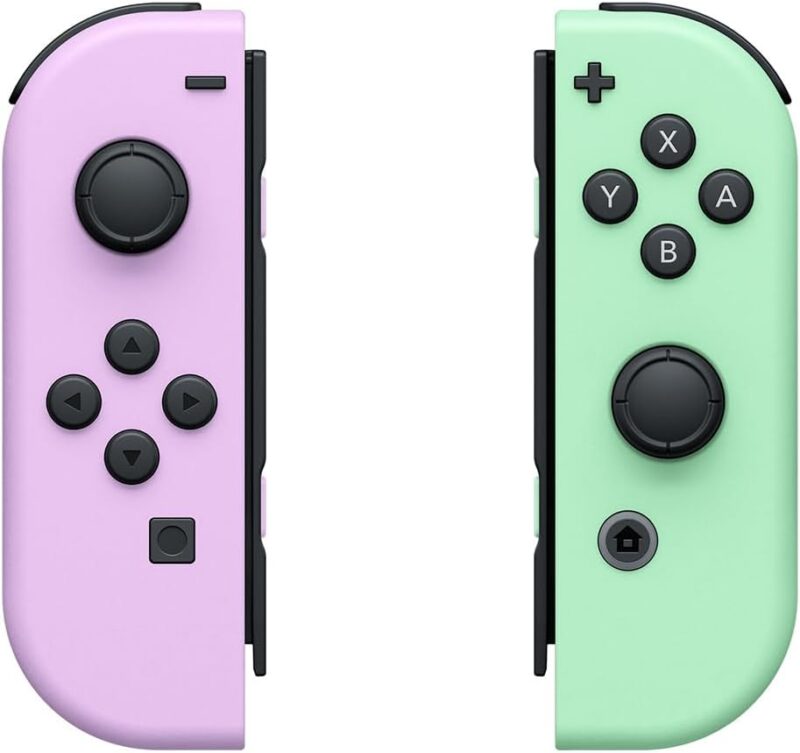 Controle Nintendo Switch, Joy-Con Roxo e Verde