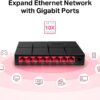 Tp-Link Mercusys Switch de Mesa 8-Portas 10/100 MS108G