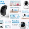 Tp-Link Câmera de Segurança Residencial Wi-Fi Tapo C200