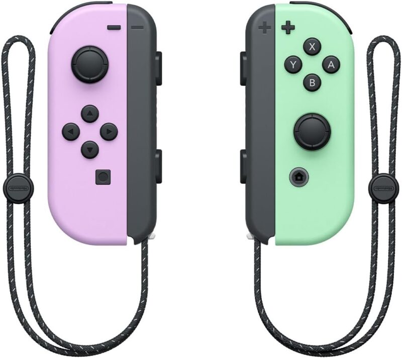 Controle Nintendo Switch, Joy-Con Roxo e Verde