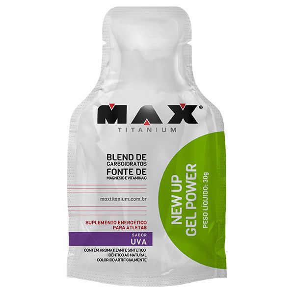 NEW UP GEL POWER 30 GRAMAS C/ 10 UNIDADES - MAX TITANIUM