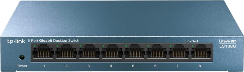 TP-LINK 8-Portas Gigabit Desktop Switch LS108G
