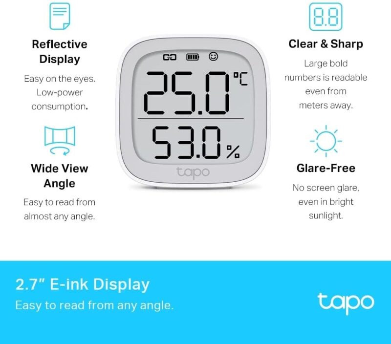 TP-LINK Sensor Temperatura e Umidade Tapo T315