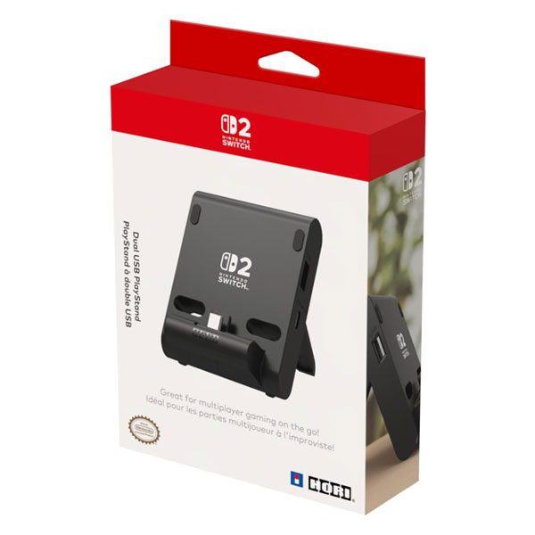 HORI Base de recarga dual USB para Nintendo Switch 2