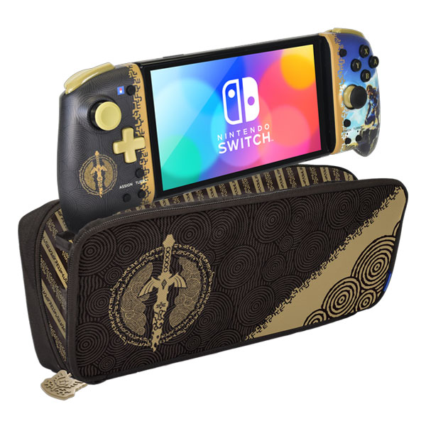 HORI Case Pouch (The Legend of Zelda: Tears of the Kingdom Edition) para Nintendo Switch e Oled