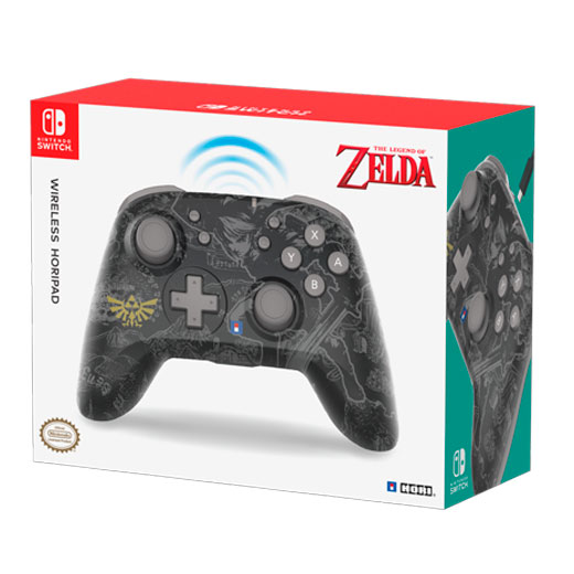 Controle Sem Fio Horipad The Legend of Zelda para Nintendo Switch 1 e 2