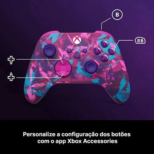 Controle Sem Fio Xbox Heartbreaker Edição Especial